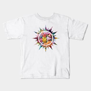 Coral Reef Sun Kids T-Shirt